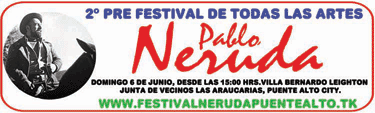 2º PRE FESTIVAL PABLO NERUDA
